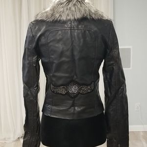 Gorgeous faux leather jacket